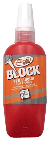 Block Per Liquidi - Sigillante Anaerobico In Pasta Per Condutture Idrauliche E Pneumatiche - Ml 60