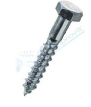 Vite Tirafondi Te Zincate Din571 8X40-100Pz