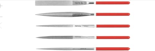 Yato Yt-6156 – Diamond Needle File Set Pezzi 5 X 180 X 70 Mm