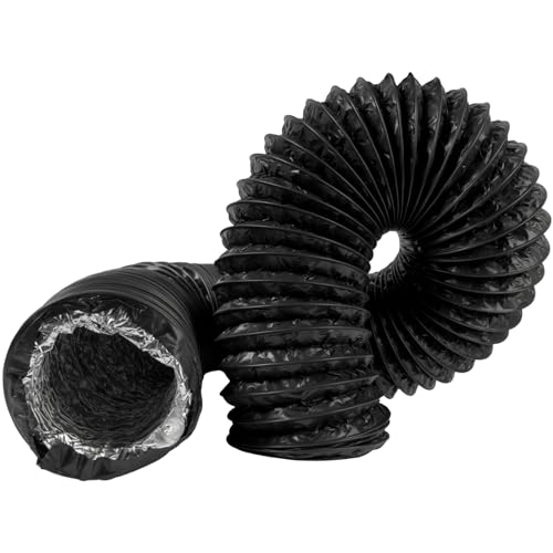 Tubo Di Scarico Flessibile In Alluminio Da 100 Mm / 10 Cm - Tubo Flessibile Per La Ventilazione - Canale Di Riscaldamento, Raffreddamento E Ventilazio