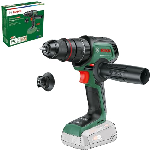 Bosch Trapano Con Percussione A Batteria Advancedimpact 18V-80 Quicksnap (Per Foratura E Avvitamento; Sistema 18 V; Brushless; 82 Nm; Mandrino 13 Mm;
