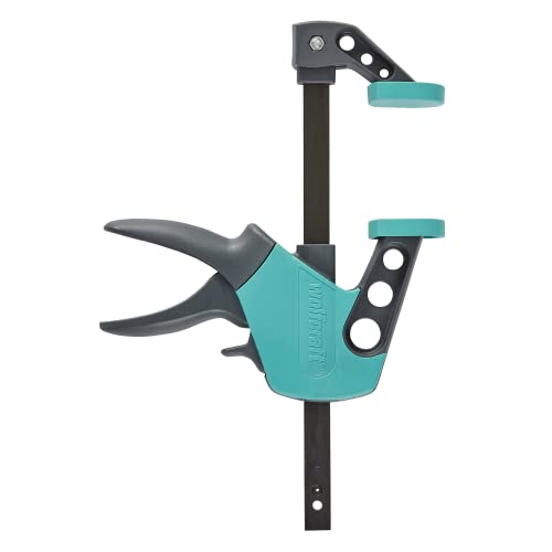 Wolfcraft Morsetto A Una Mano Easy, 150 Mm I 3020000 I Per Serrare In Maniera Rapida E Senza Fatica - Ideale Per I Progetti Fai-Da-Te