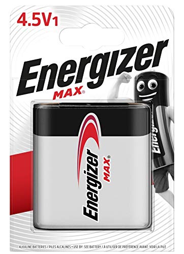 Energizer E300116200 Max 1 Batteria Alcalina Piatta 4,5 V, 4.5 V