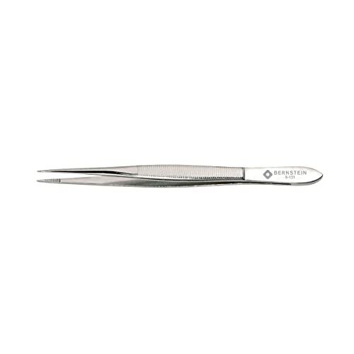 Bernstein Werkzeug Meccanico – Pinzette A Punta Sottile Dritta, Nichelato, 120 Mm, 5 – 121