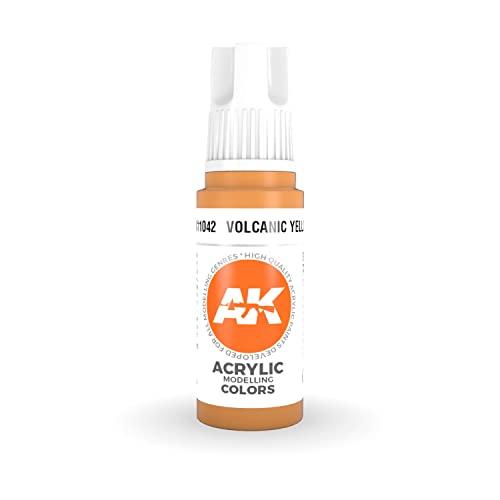 Ak Interactive 3Rd Gen Acrylic Volcanic Yellow 17Ml