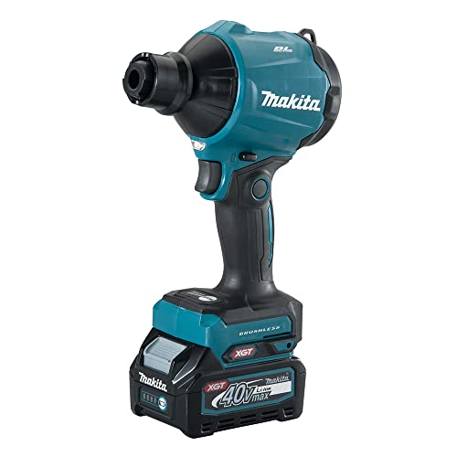 Makita As001Ga101-40V Max Xgt - Soffiatore/Gonfiatore Senza Fili Agli Ioni Di Litio Con 1 Batteria (Bl4020 Xgt) E 1 Caricatore (Dc40Ra)