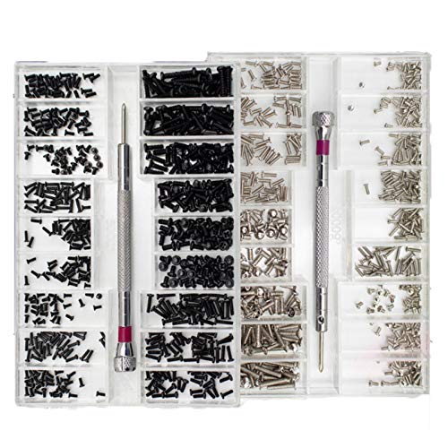 2 Scatole Micro Vite Per Laptop Riparazione Micro Viti Micro Viti Di Riparazione Set Viti Di Riparazione In Acciaio Inossidabile 18 Misure Con Cacciav