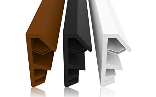 Guarnizione Per Finestre Larghezza Scanalatura 5 Mm, Piega 12 Mm Marrone 5M
