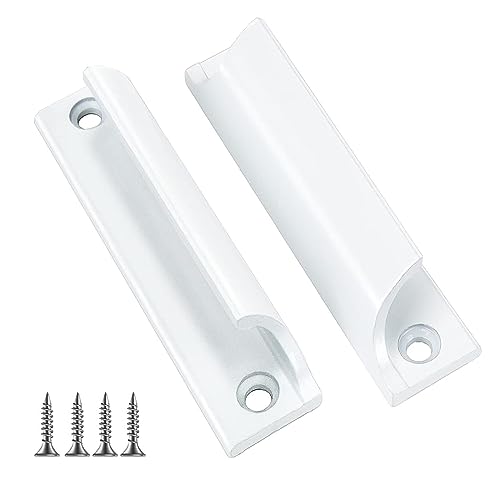 Maniglia Per Porta Esterna In 2 Pezzi，Maniglia Per Porta Scorrevole, Maniglia Per Mobili Invisibile Per Interni, Maniglia Per Porta Scorrevole, Manigl