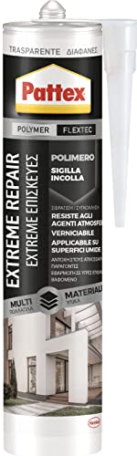 Pattex Extreme Repair, Sigillante Elastico, Sigilla E Incolla Per Interni Ed Esterni, Sigillante Multimateriale Ad Elevate Prestazioni, Sigillante Pol