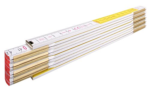 Doppio Metro Bianco/Giallo "Stabila" /617 Pz 10