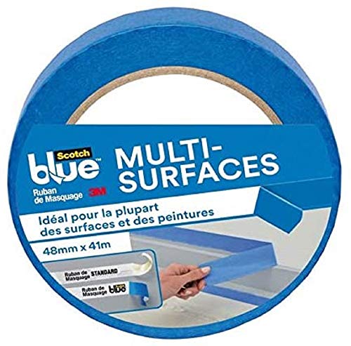 Scotchblue Cf-1070600 2090-Nastro Coprente Multisuperficie, 48 Mm X 41,1 M, Blu