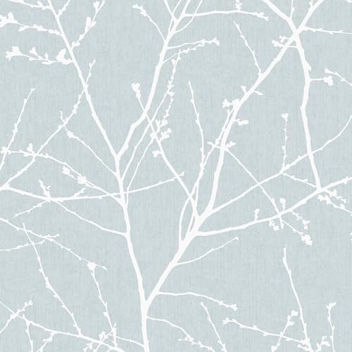Graham & Brown Carta Da Parati In Tessuto Non Tessuto Collezione Innocence, Blu, 33 – 270.