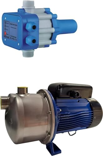 Elettropompa Lowara Bgm7/C E2 + Presscontrol 2,2Bar Hp 1 Autoadescante
