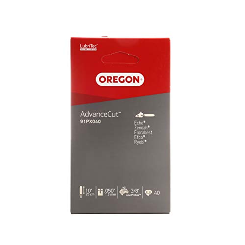 Oregon Advancecut Catena Per Motosega Con Asta Di Prolunga, Passo 3/8", Calibro 1,3 Mm, 40 Maglie Di Trasmissione Per Barra Da 25 Cm. Compatibile Con 
