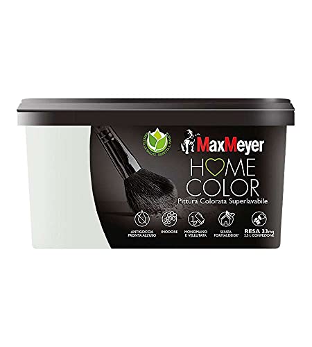 Maxmeyer Pittura Colorata Superlavabile Home Color Nebbia 2,5L