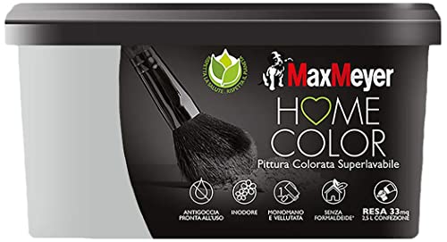 Maxmeyer Pittura Colorata Superlavabile Home Color Silver 2,5L