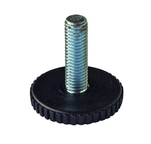 Piedino Regolabile Per Gambe Letto D.42 Nero