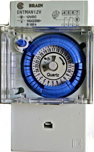 Timer 12V Manuale Programmabile Cavalieri Giornaliero 12 Volt Din Caccia Solare Temporizzatore Istruzioni Italiano