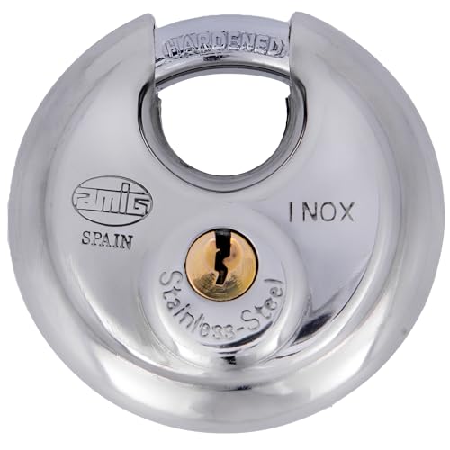 Amig 004743-Lucchetto Laton 350/70 Diskus Inox
