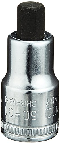 Heyco 50313883 Chiave A Bussola Per Cacciavite, Argento, 3/8"
