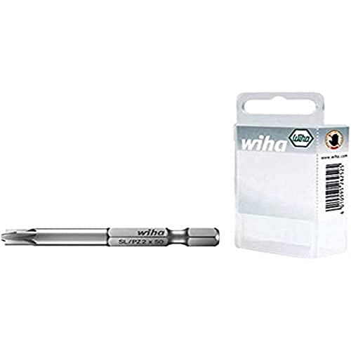 Wiha 36086 - Set De 2 X Sl/Pz1 Puntas Professional 70 Mm 7049Xeno Sl/Pz1 X 70 Mm Cod. 7049Xz941