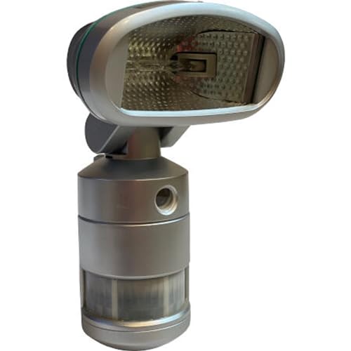 Camtronics Pir Buho 20 Lampada Alogena Da 120 W Per Esterno, Con Sensore Di Movimento Tripla Con Copertura Di 210S