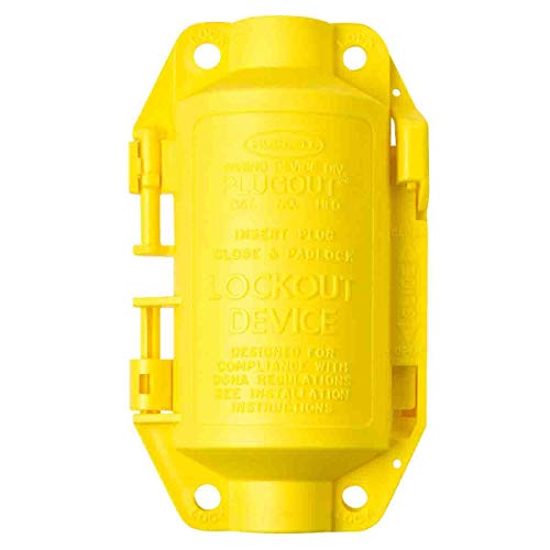 Sistema Di Blocco Plugout Hubbell, 106Mm X 78.99Mm X 185.70Mm X 78.99Mm, Giallo