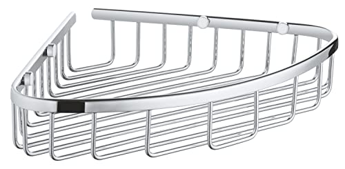 Grohe Quickfix Start Cosmopolitan, Portasapone In Filo Metallico Metallo, Per Installazione Ad Angolo, Viti E Tasselli Inclusi, Facile Da Montare,303