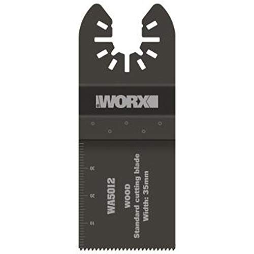 Worx Wa5012 - Lama Larghezza: 35 Mm Per Taglio Legno, Gesso, Plastica, Pvc, Per Multifunzione Sonicrafter Wx678/679/680/681/693