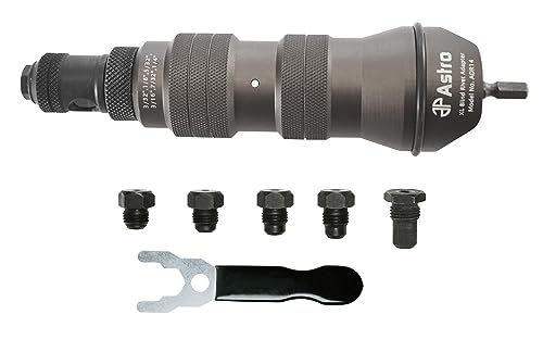 Astro Pneumatic Tool Adr14 Xl - Kit Adattatore Per Rivetti Ciechi, Capacità 1/4"