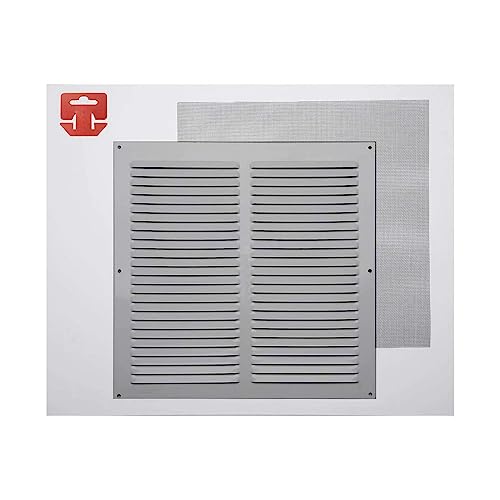 Rejilla C/Mosq Alum 0.6 Natural 300X300Mm (G)