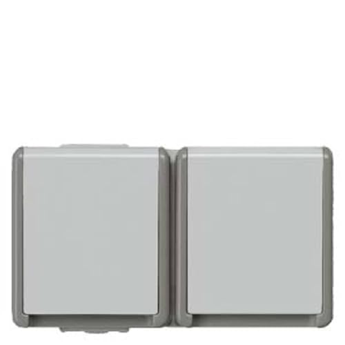 Bjc Delta Superficie – Base Presa Doppia Orizzontale Delta Ip44 Con Dispositivo
