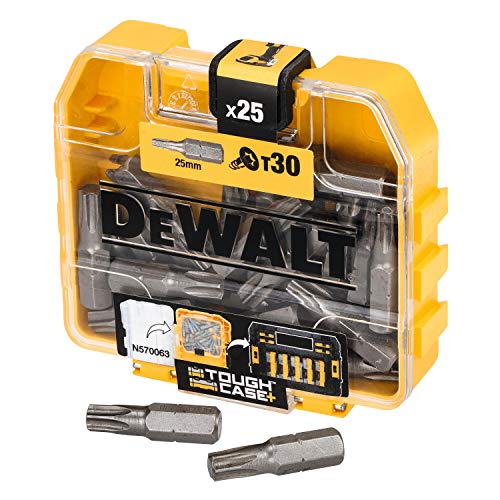 Dewalt Bitbox Dt7963 Dp44-Qz - Scatola Torx 30, Lunghezza 25 Mm, 25 Pezzi