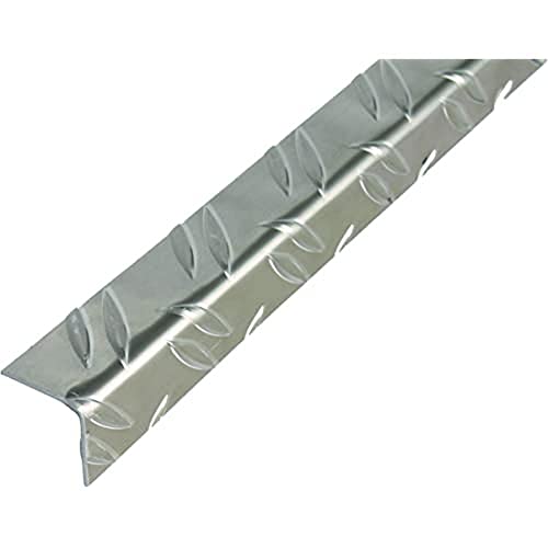 Alberts 468859 Profilo Angolare | Tipo “Mandorlato” | Alluminio, Nudo | 1000 X 29,5 X 29,5 Mm