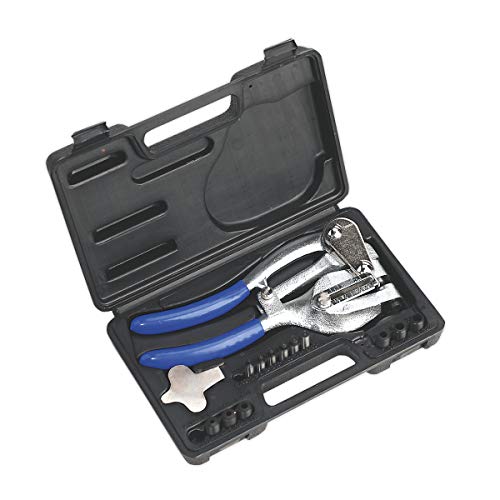 Sealey Ak9821 - Set Perforatrice Per Metallo, Legno E Plastica