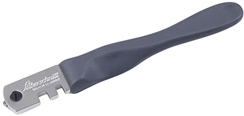 Meister Tagliavetro – Con 6 Rotelle In Acciaio Legato – Per Vetro Colorato, Piastrelle, Arte Del Vetro, Specchi E Rondelle – Taglierino/Taglio Argento