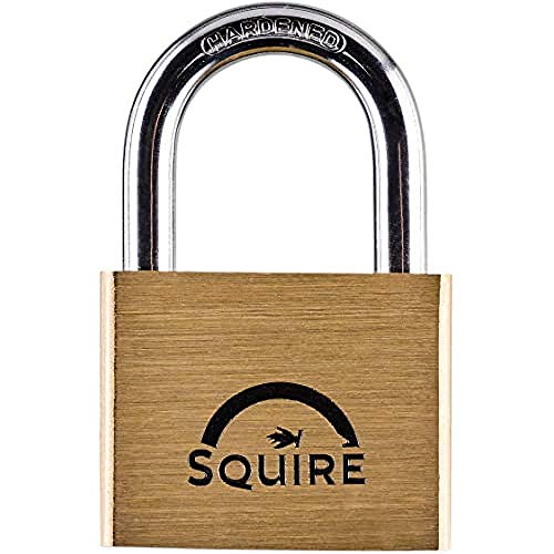 Henry Squire Lion Premium - Lucchetto A 5 Poli In Ottone Massiccio Con Chiusura Doppia, Lunghezza 51 Mm