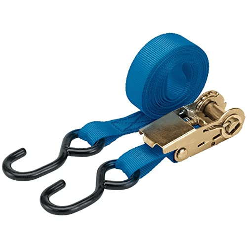 Draper Rtds075B 750 Kg Cinghie A Cricchetto, Blu, 4.5 M X 25 Mm