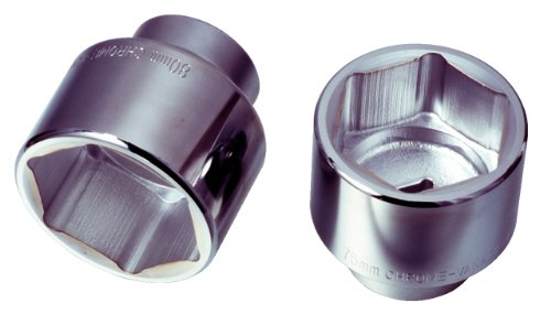 Ks Tools 911.1691 - Chiave A Bussola Esagonale 911.1691, 105 Mm, Versione Corta In Cromo Vanadio, Finitura Satinata