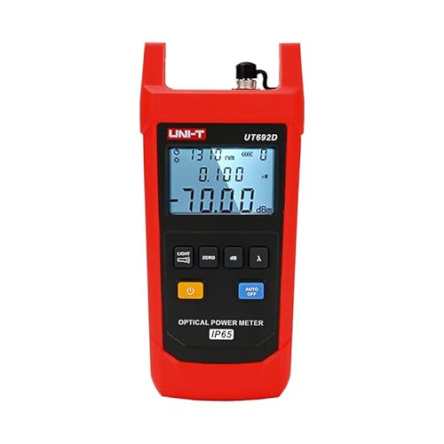 Uni-T Ut692D Fiber Optic Tool Optical Power Meter Visual Fault Locator -70-10Dbm -50-26Dbm 10Mw Fc/Sc/St Connector