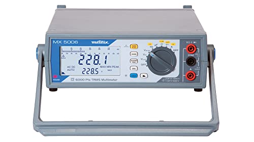 Multimetro Da Tavolo Metrix Mx5006 Digitale, Analogico Cat Iii 1000 V Display (Numero Di Punti): 6000 1 Pc(I)