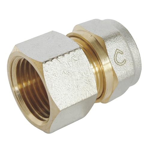 Somatherm Per Te -/3717-16-15 - Collegamenti Di Compressione Destra Per Ø16 Tubo Multistrato - 15/21 Femmina (1/2 ''), Consente Di Collegare Un Tubo M