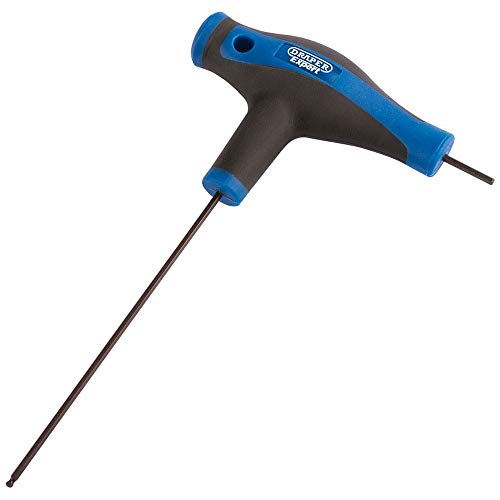 Draper Thex/Sg/B Expert Soft Grip "T Handle Hexagon And Ball End Key, Blu, 2.0 Mm