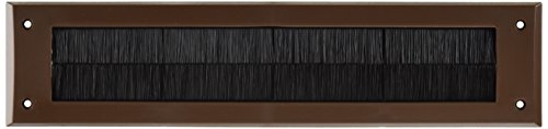 Bulk Hardware Bh05981 Letter Mail Box Brush Paraspifferi, 343 X 80 Mm (13.1/2 Inch X 3.1/8 Inch) – Marrone