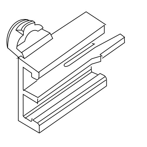 Regiplast 600002 Supporto Rubinetto Galleggiante Per Serbatoio Eurofutura 600/620/601