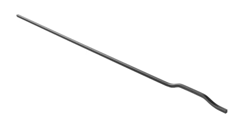 Gtv - Maniglia Per Mobili Gravel - Maniglia Per Mobili - Lunghezza 120 Cm - In Alluminio - Nero Opaco