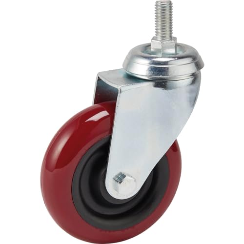 Draper 65520 - Bullone Di Fissaggio Ruota Pivotante, In Poliuretano, 100 Mm Di Diametro