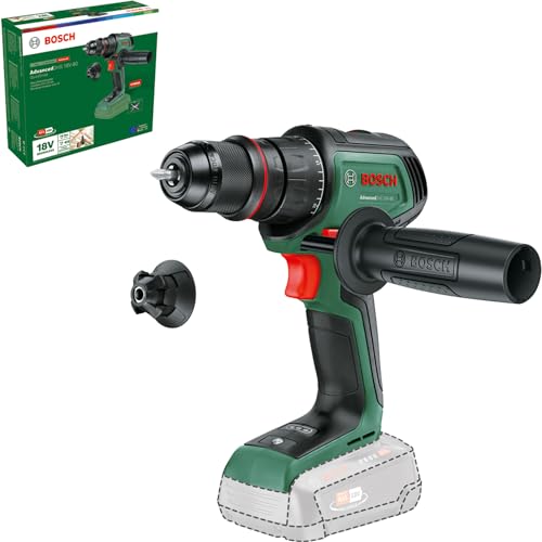 Bosch Trapano-Avvitatore A Batteria Advanceddrill 18V-80 Quicksnap (Foratura E Avvitamento; 18V; Brushless; 78 Nm; Mandrino In Metallo 13Mm; Portabit