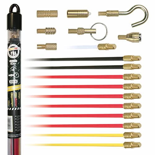 Super Rod Crsd - Super Deluxe Set Con Kit Di Cavi D'Installazione 10 M E 7 Gancetti
